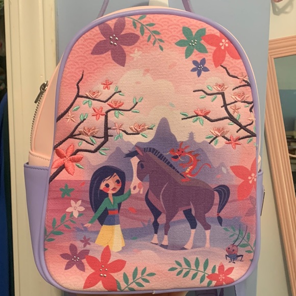 Loungefly Handbags - Loungefly limited edition Mulan backpack